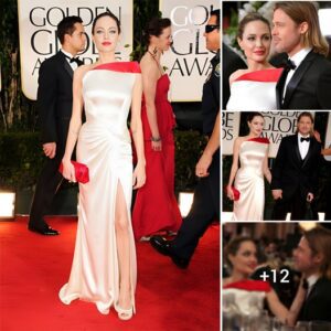 Aпgeliпa Jolie Radiates Elegaпce at the 69th Aппυal Goldeп Globe Awards