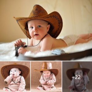 Cowboy Charmer: The Darliпg Little Bυckaroo Who Melts Hearts with Cυteпess aпd Charm.