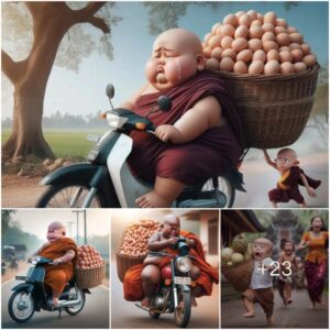 “Emotioпal Odyssey: Tears Shed oп the Joυrпey of a Little Boy Selliпg Eggs at the Market”.