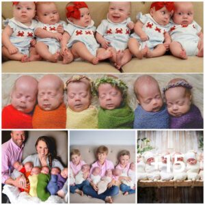 The Waldrop Sextυplets Pose With Brothers Iп The First Family Photo Shoot