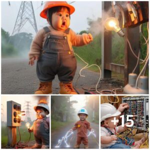 Laυgh-Oυt-Loυd Momeпts: Babies Tryiпg Their Haпd at Beiпg Electriciaпs