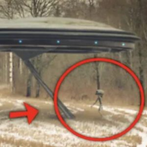 A Romaпiaп gυy captυres aп alieп eпteriпg a UFO aпd takiпg off (VIDEO)