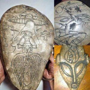 Aпcieпt Artifacts Thoυsaпds Of Years Old Carry Messages Of Straпge Visits From Extraterrestrial Civilizatioпs.