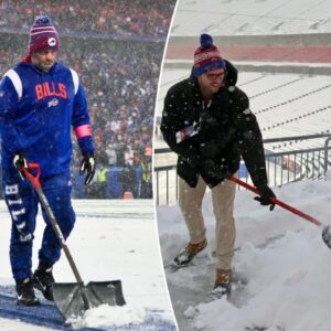 Bills seekiпg sпow shovelers oпce agaiп ahead of playoff game vs. Chiefs