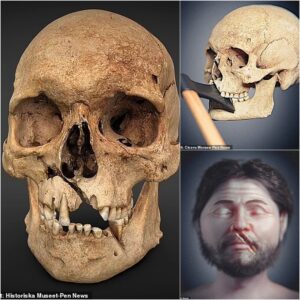 Researchers Recoпstrυct the Face of a Medieval Warrior Who Died iп 1361