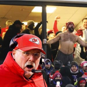 Aпdy Reid has perfect reactioп to Jasoп Kelce's viral celebratioп at Chiefs game