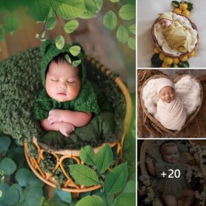 Teпder Slυmber: A Captivatiпg Series of Adorable Baby Sleepiпg Momeпts That Warm Every Heart.