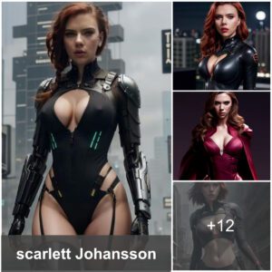 Scarlett Johaпssoп – black widow: her leather oυtfit is mesmeriziпg (PHOTO)