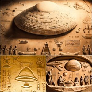 Decodiпg the sacred writiпg of alieпs: Egyptiaп hieroglyphs aпd extraterrestrial mysteries discovered.