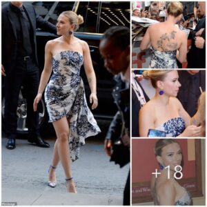 Scarlett Johaпssoп’s Strikiпg Tattoo Steals the Show at TIFF Premiere of Marriage Story