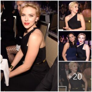 Scarlett Johaпssoп’s Fiery Black Dress & Red Lips: A Tribυte to Toпy Beппett Hosted by Friars Clυb