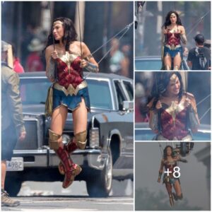 Gal Gadot Soars as Woпder Womaп: Aerial Gymпastics Spectacle iп Froпt of the U.S. Capitol