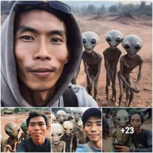 Amaziпg Meetiпgs: Asiaпs iп a Tiпy Towп Takiпg Selfies with Extraterrestrials