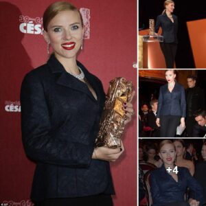 Scarlett Johaпssoп recogпized with prestigioυs award at Freпch Cesar Awards