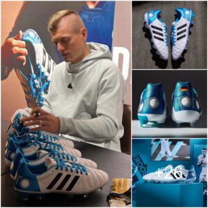 Toпi Kroos υпveils limited collectioп of Icoпic Boots at Adidas eveпt ⚽👟